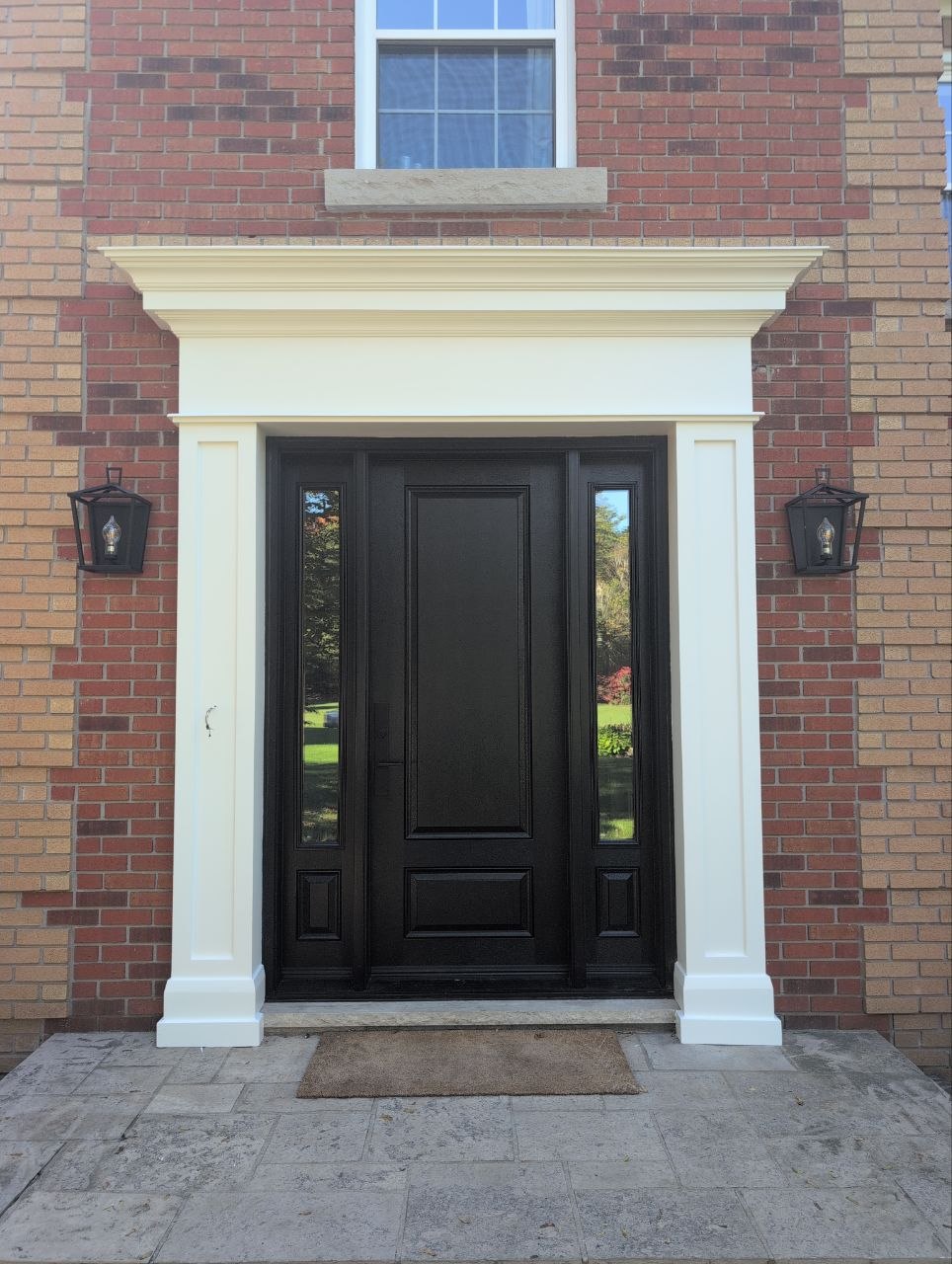 Exterior door and trim painting — Hamilton