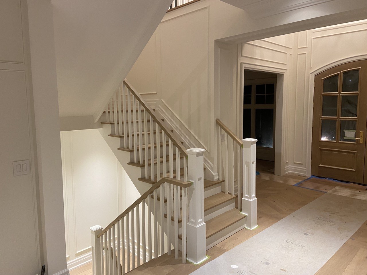 Staircase and trim painting — Hamilton